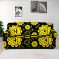 Manipura Chakra Pattern Print Sofa Cover