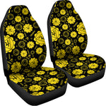 Manipura Chakra Pattern Print Universal Fit Car Seat Covers