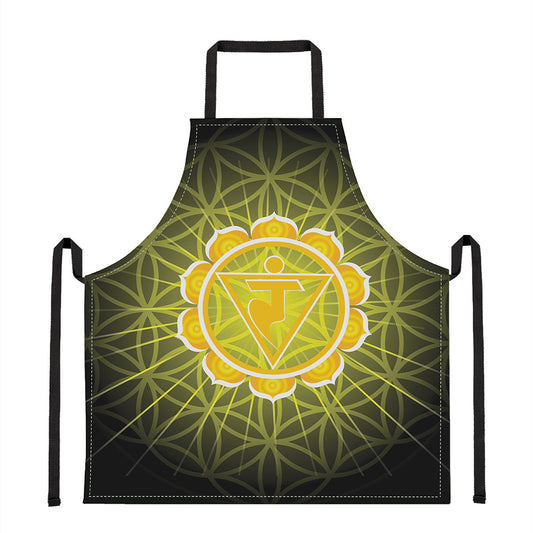 Manipura Chakra Spiritual Print Apron