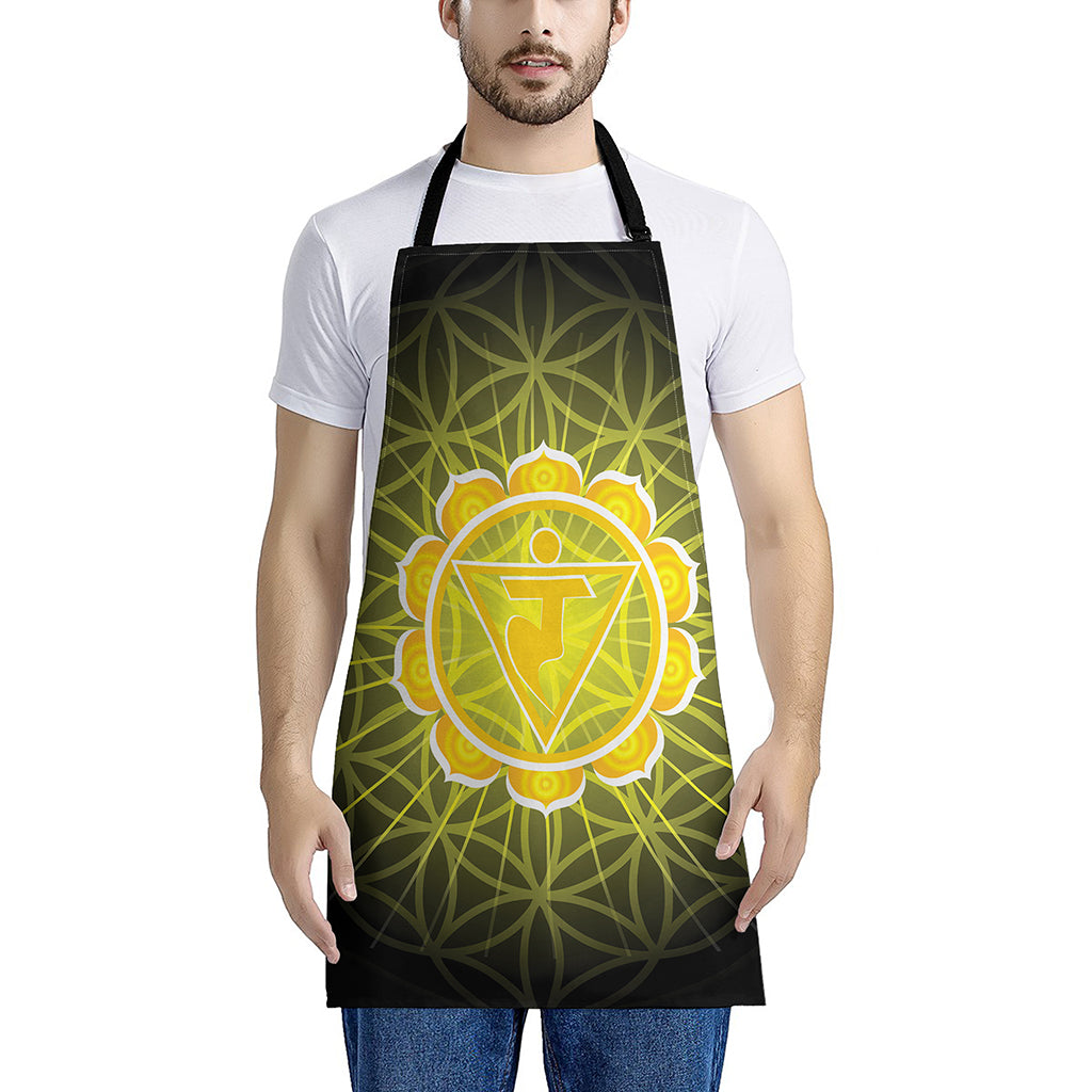 Manipura Chakra Spiritual Print Apron