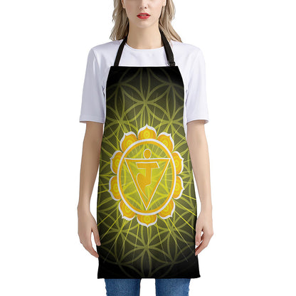 Manipura Chakra Spiritual Print Apron