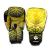 Manipura Chakra Spiritual Print Boxing Gloves