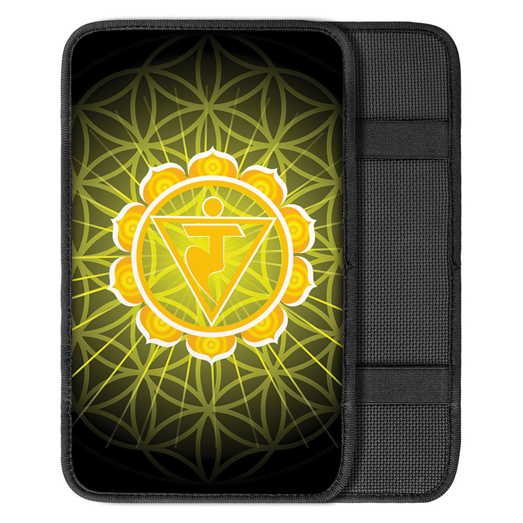 Manipura Chakra Spiritual Print Car Center Console Cover