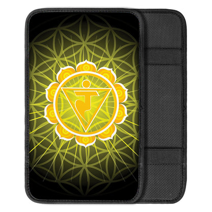 Manipura Chakra Spiritual Print Car Center Console Cover