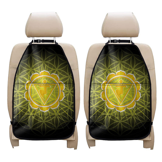 Manipura Chakra Spiritual Print Car Seat Organizers