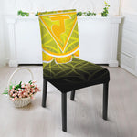 Manipura Chakra Spiritual Print Dining Chair Slipcover