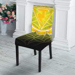 Manipura Chakra Spiritual Print Dining Chair Slipcover