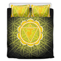 Manipura Chakra Spiritual Print Duvet Cover Bedding Set