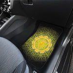 Manipura Chakra Spiritual Print Front Car Floor Mats