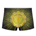 Manipura Chakra Spiritual Print Men's Boxer Briefs