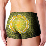 Manipura Chakra Spiritual Print Men's Boxer Briefs