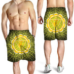 Manipura Chakra Spiritual Print Men's Shorts