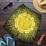 Manipura Chakra Spiritual Print Men's Shorts