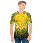 Manipura Chakra Spiritual Print Men's T-Shirt