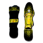 Manipura Chakra Spiritual Print Muay Thai Shin Guard