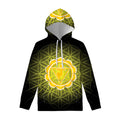 Manipura Chakra Spiritual Print Pullover Hoodie