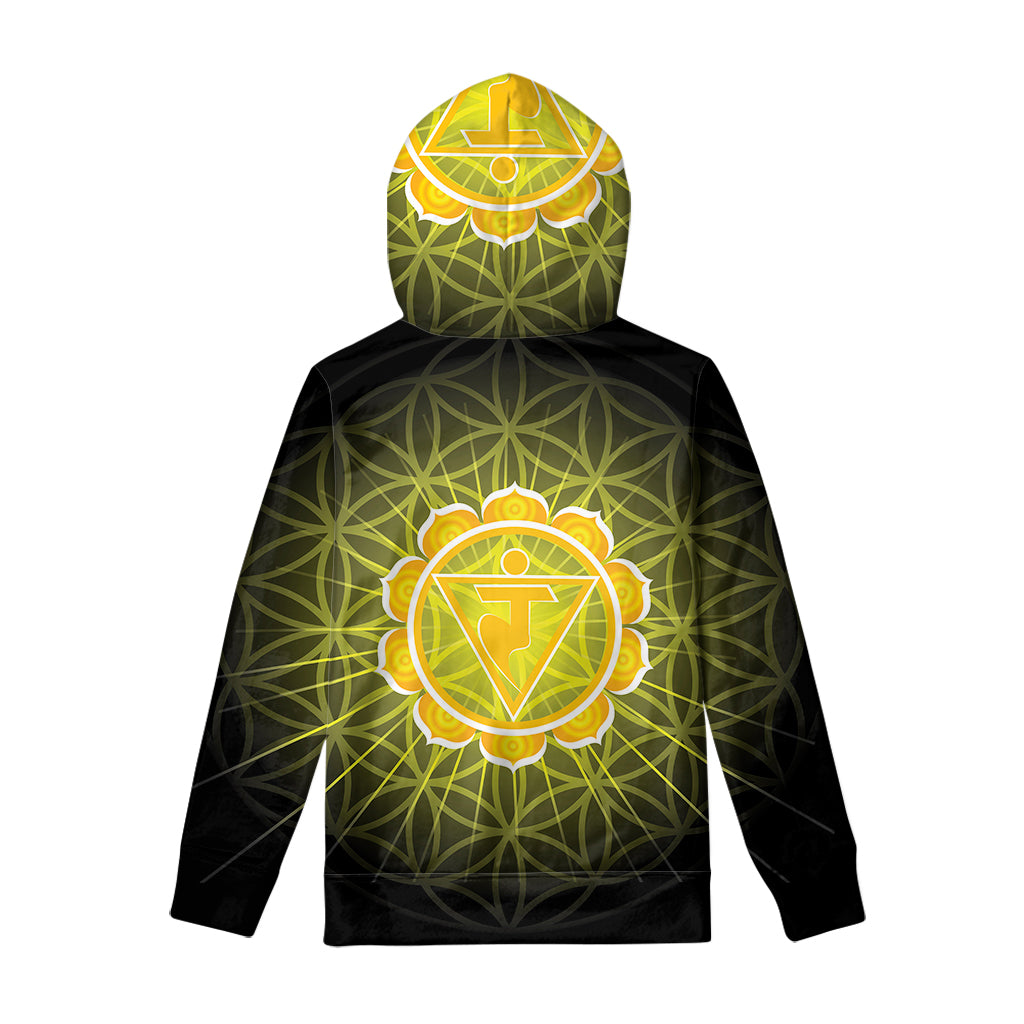Manipura Chakra Spiritual Print Pullover Hoodie