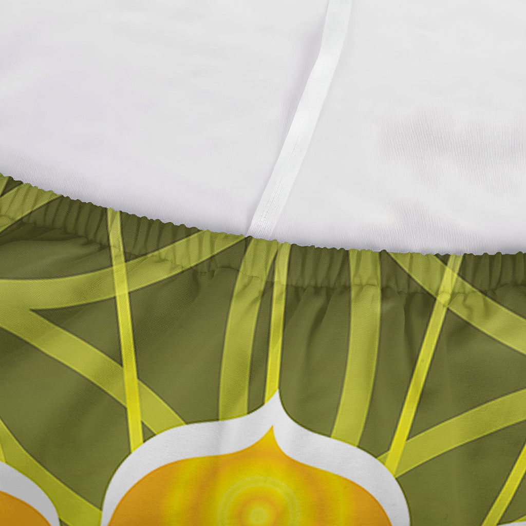 Manipura Chakra Spiritual Print Sofa Cover