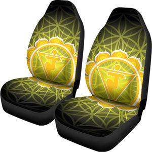 Manipura Chakra Spiritual Print Universal Fit Car Seat Covers