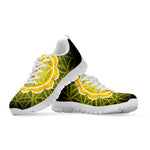 Manipura Chakra Spiritual Print White Sneakers