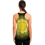 Manipura Chakra Spiritual Print Women's Racerback Tank Top