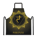 Manipura Chakra Symbol Print Apron