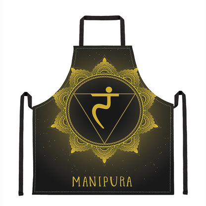Manipura Chakra Symbol Print Apron