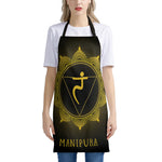Manipura Chakra Symbol Print Apron