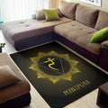 Manipura Chakra Symbol Print Floor Mat