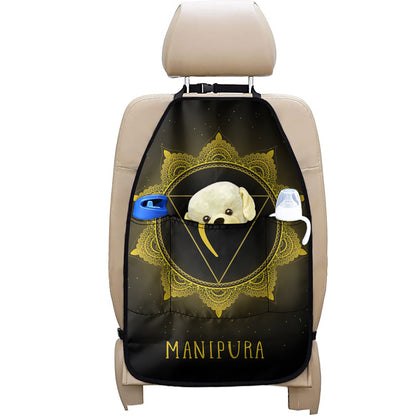 Manipura Chakra Symbol Print Car Seat Organizers
