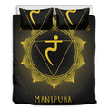 Manipura Chakra Symbol Print Duvet Cover Bedding Set
