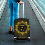 Manipura Chakra Symbol Print Luggage Cover