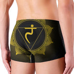 Manipura Chakra Symbol Print Men's Boxer Briefs