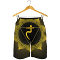 Manipura Chakra Symbol Print Men's Shorts