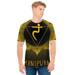 Manipura Chakra Symbol Print Men's T-Shirt