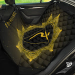 Manipura Chakra Symbol Print Pet Car Back Seat Cover