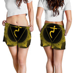 Manipura Chakra Symbol Print Women's Shorts