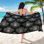 Mantis Spirit Animal Pattern Print Beach Sarong Wrap