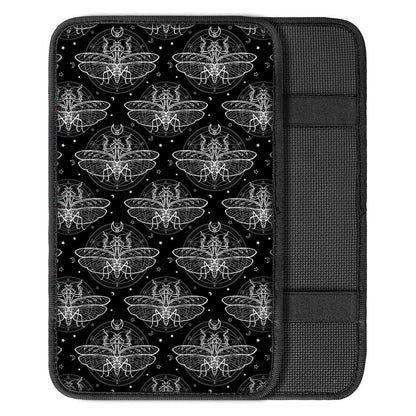 Mantis Spirit Animal Pattern Print Car Center Console Cover