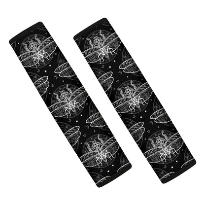 Mantis Spirit Animal Pattern Print Car Seat Belt Covers