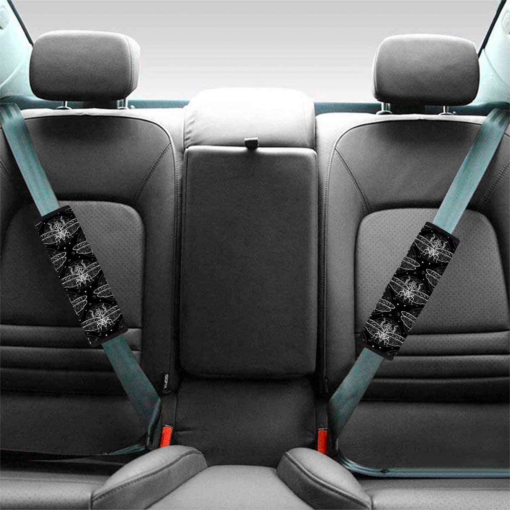 Mantis Spirit Animal Pattern Print Car Seat Belt Covers