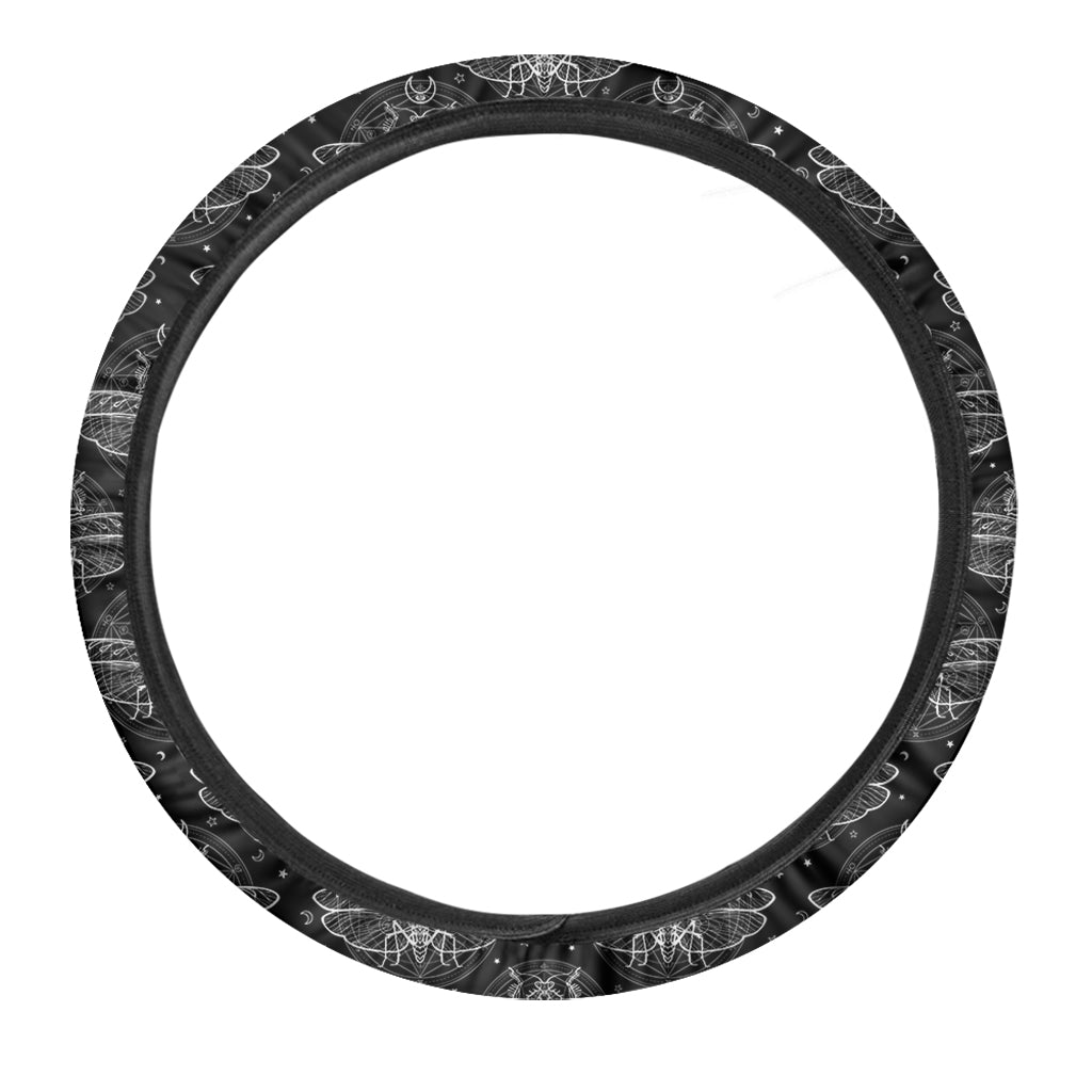Mantis Spirit Animal Pattern Print Car Steering Wheel Cover