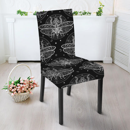 Mantis Spirit Animal Pattern Print Dining Chair Slipcover