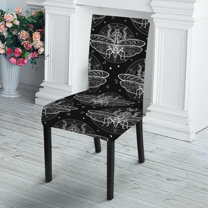 Mantis Spirit Animal Pattern Print Dining Chair Slipcover