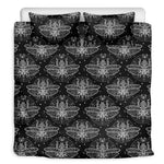 Mantis Spirit Animal Pattern Print Duvet Cover Bedding Set