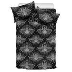 Mantis Spirit Animal Pattern Print Duvet Cover Bedding Set