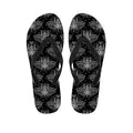 Mantis Spirit Animal Pattern Print Flip Flops