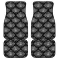 Mantis Spirit Animal Pattern Print Front and Back Car Floor Mats