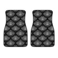 Mantis Spirit Animal Pattern Print Front Car Floor Mats