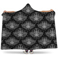Mantis Spirit Animal Pattern Print Hooded Blanket